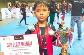 Membanggakan! Siswa SDN 2 Rawa Laut Juara 1 Taekwondo Internasional