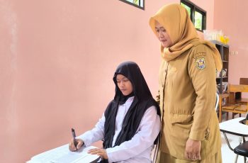 Puluhan Peserta Didik Paket A dan B SKB Bandar Lampung Ikuti PSAJ 2026