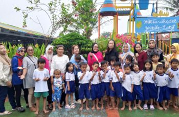 Seru dan Penuh Kegembiraan, Anak PAUD SKB Rayakan Perpisahan di Mutiara Kogop Wonderland
