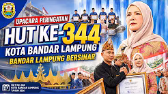 Upacara HUT Ke-344 Kota Bandar Lampung