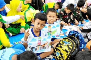 Peserta Didik PAUD SKB  Semarakkan Gebyar PAUD Bandar Lampung 2026