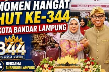 Momen Hangat HUT Ke-344 Kota Bandar Lampung