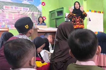 Belajar Huruf Hijaiyah Seraya Bernyanyi, Murid PAUD SKB Antusias Ikuti Pembelajaran