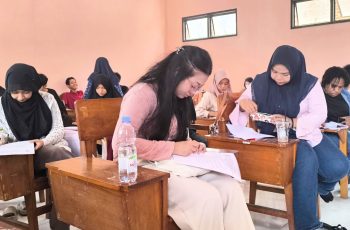 Siswa Paket C SKB Bandar Lampung Fokus Hadapi ATS